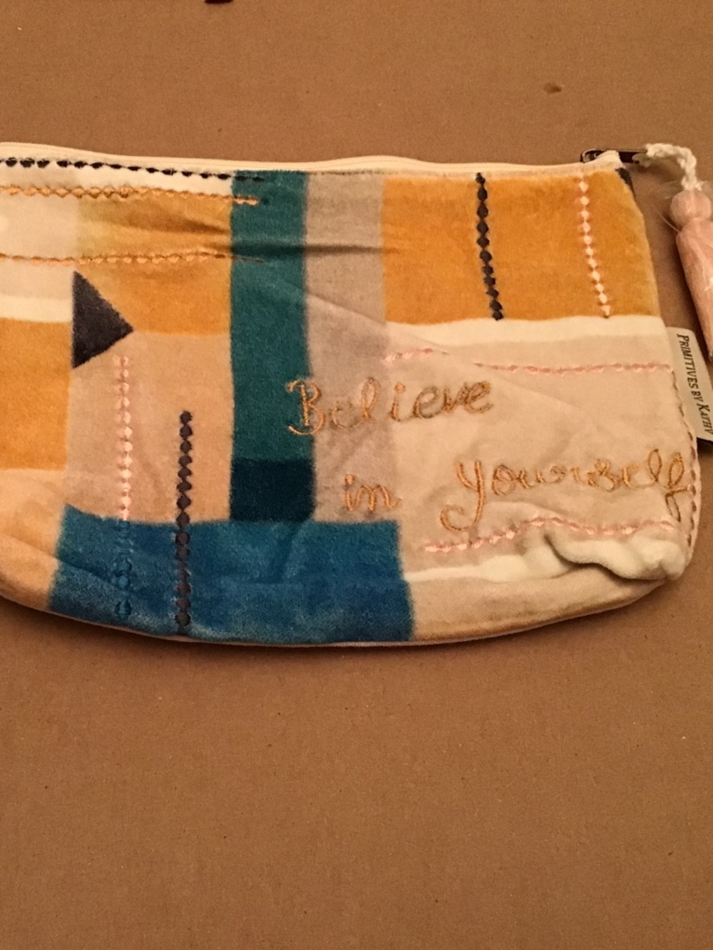 Pouch NWT Believe in Yourself